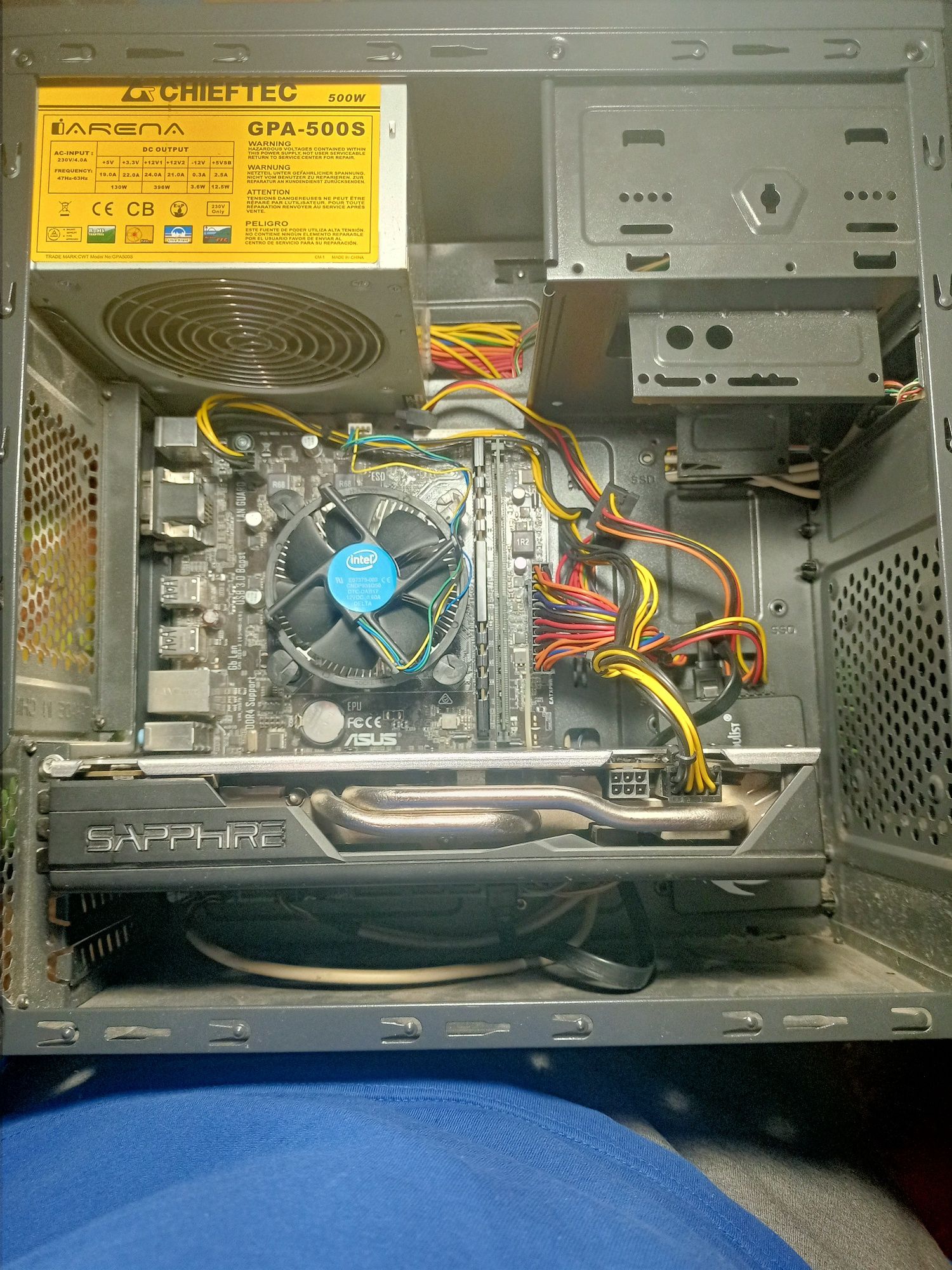 Игровой ПК! I5 7400/16DDR4/RX 570 4/SSD120