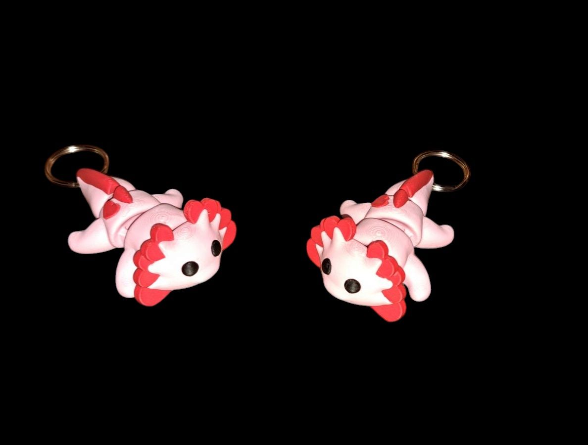 Porta-Chaves Axolotl