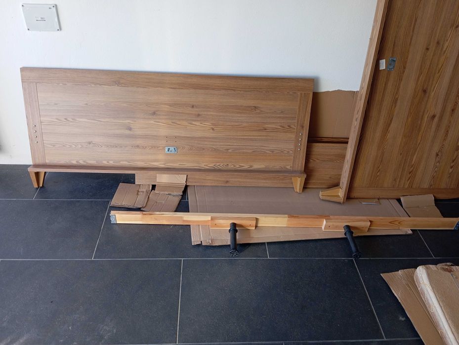 Łóżko sypialnia BRW Bergen 160x200