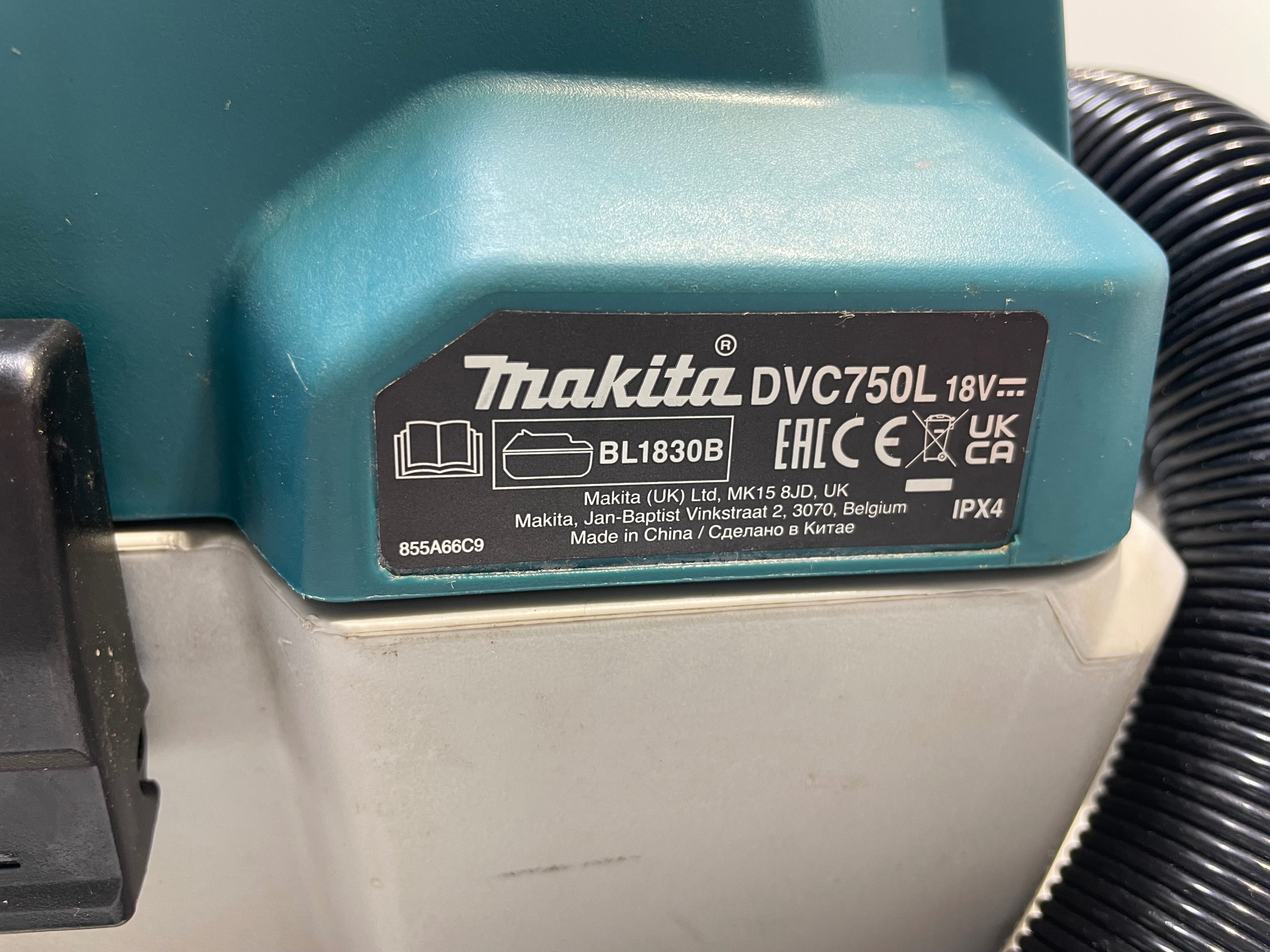 Makita DVC750L/пилосос акумуляторний Макіта 18в