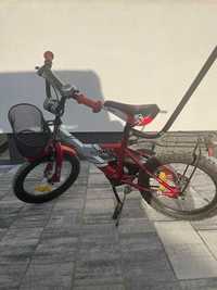 Rower chłopięcy BMX 16" czerwony