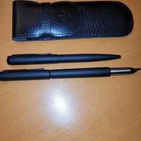 Pióro wieczne i długopis Parker z etui