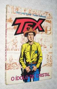 Tex - O Ídolo de Cristal - Galleppini / Bonelli - Capa Dura