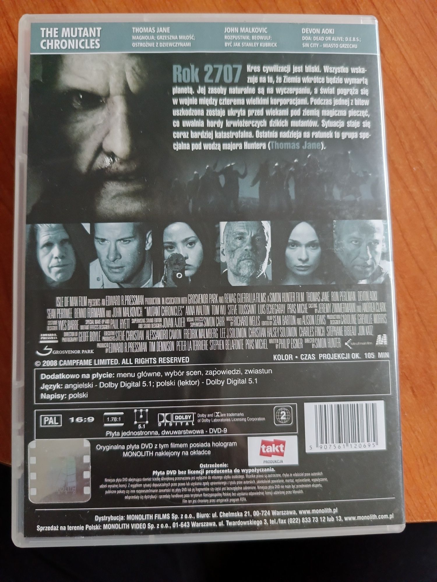 Kroniki Mutantów DVD