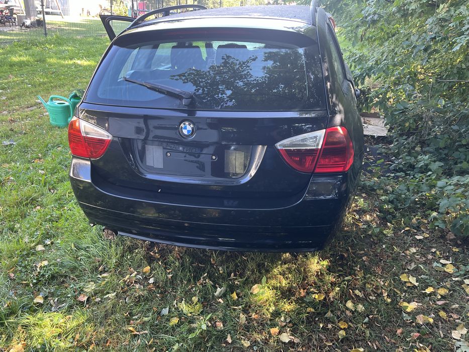 E91 bmw 2006 rkombi tył zderzak klapa