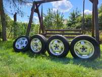 Alufelgi z oponami letnimi mercedes w 202 , r15 , 5x112