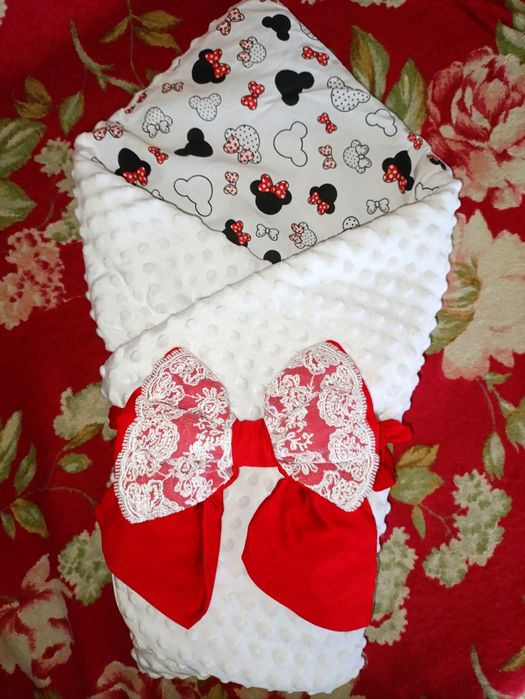 Конверт на виписку з пологового для дівчинки