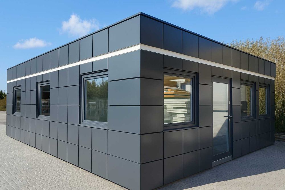 Pawilon biurowo handlowy dostępny od ręki