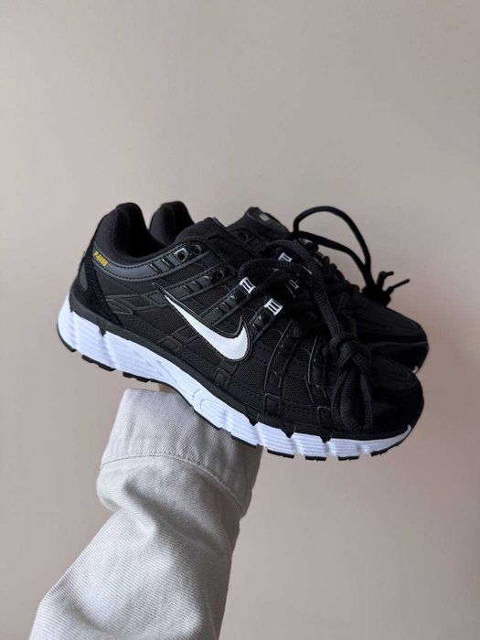 Жіночі зимові кросівки Nike P-6000 Black White Termo до -21 (0264)