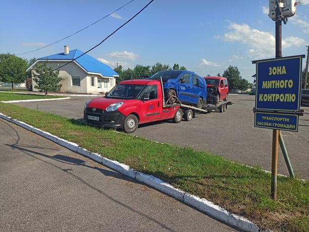 Fiat Doblo евакуатор