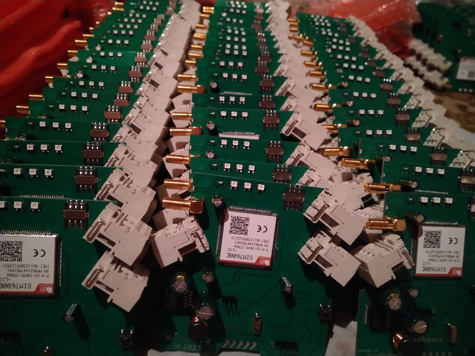 Ручная пайка печатных плат SMD 0402, GSM, GPRS, WiFi