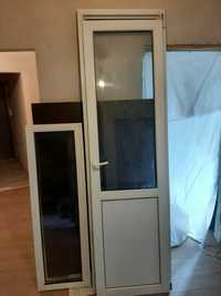 Продам балконный блок (окно с балконной дверью) Rehau