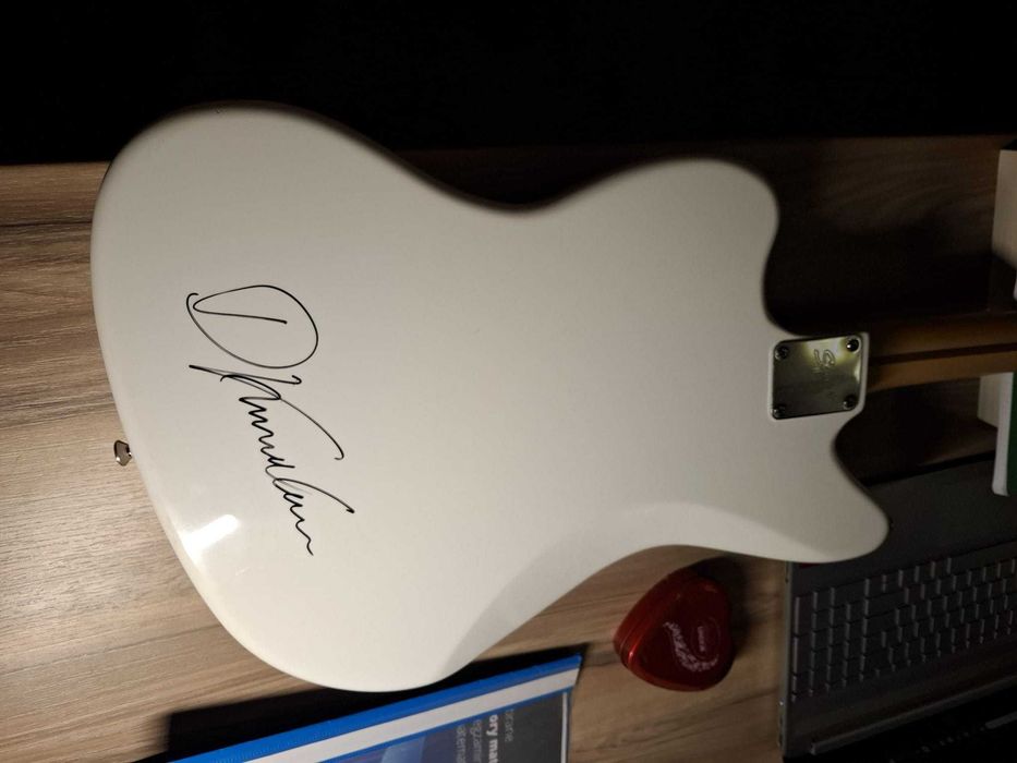 Squier Fender Jazzmaster AUTOGRAF Dariusza Kozakiewicza