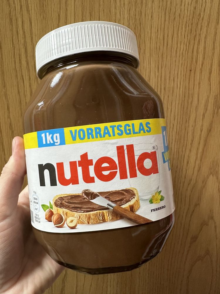 Nutella нутела 1 кг німецька нутела кілограм Nutella 1 kg