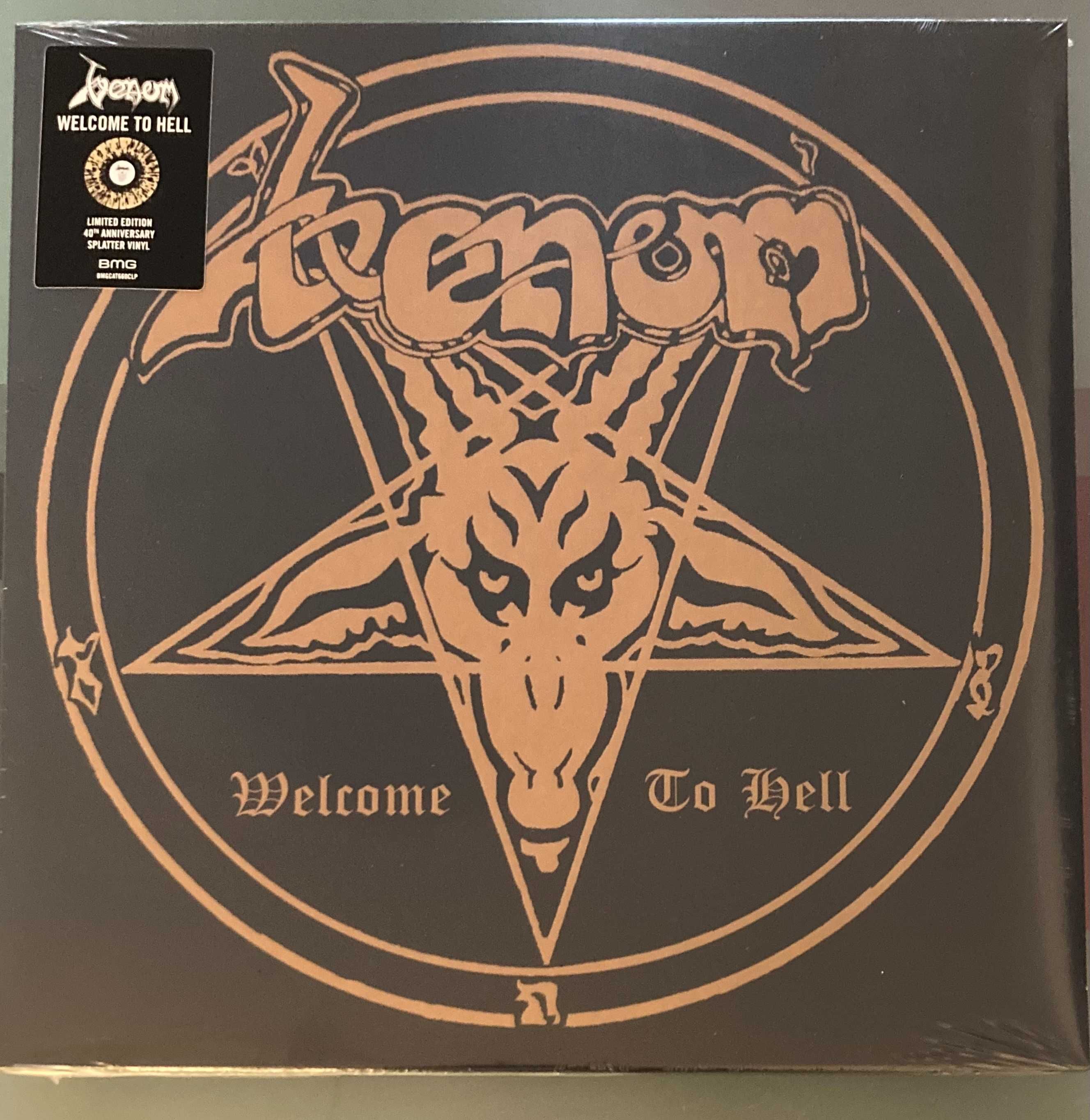 Venom - Welcome to Hell - LP Splatter