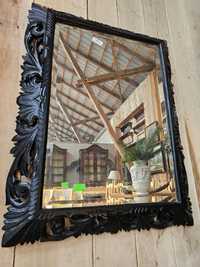 Duże antyczne rzezbione lustro 100×120 #933 Stylowy Węgrów