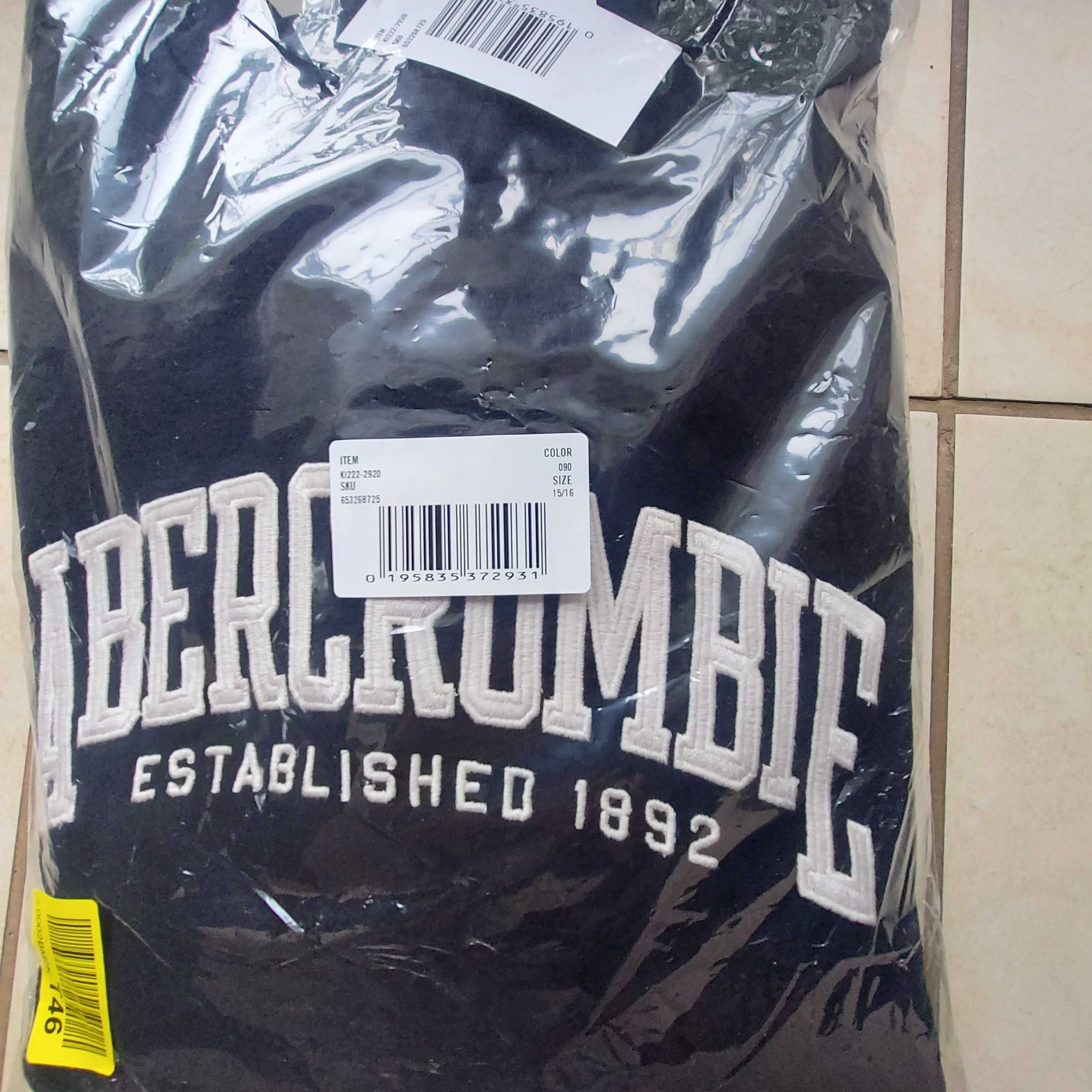 Abercrombie & Fitch TECH CORE LOGO - Bluza z kapturem  170/176 cm