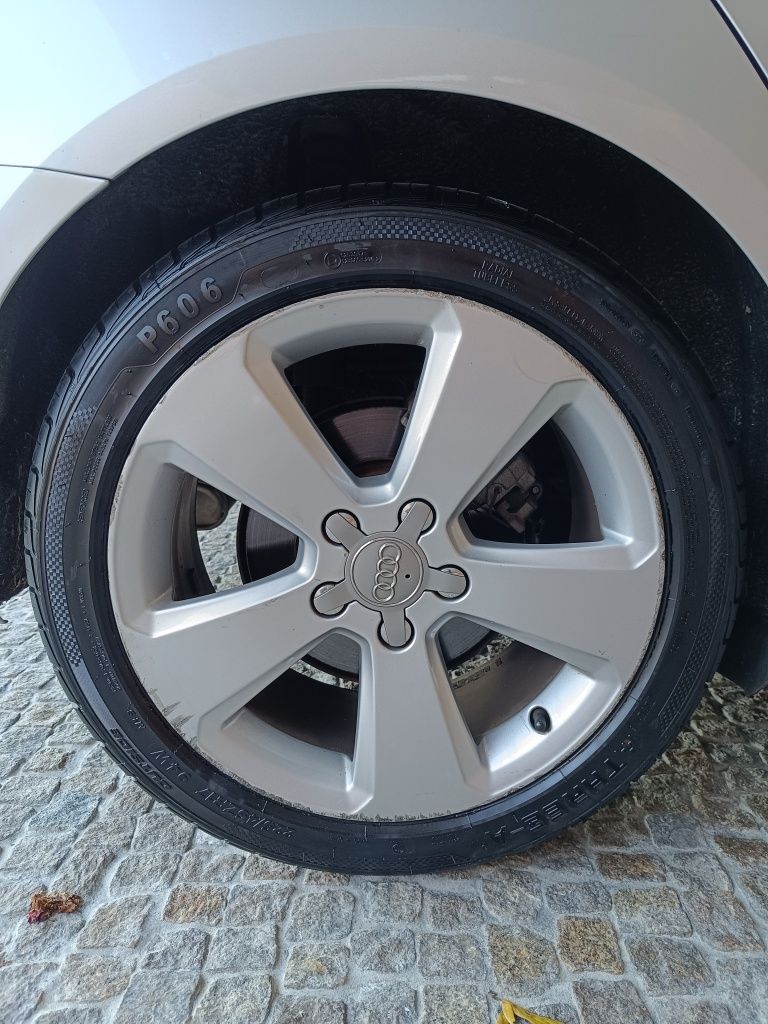 Jantes Audi A3 
Furação: 5x112 Diâmetro: 17