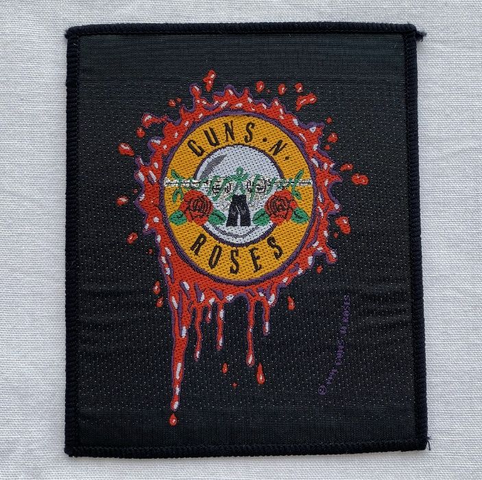 Patch original banda Guns N' Roses anos 90