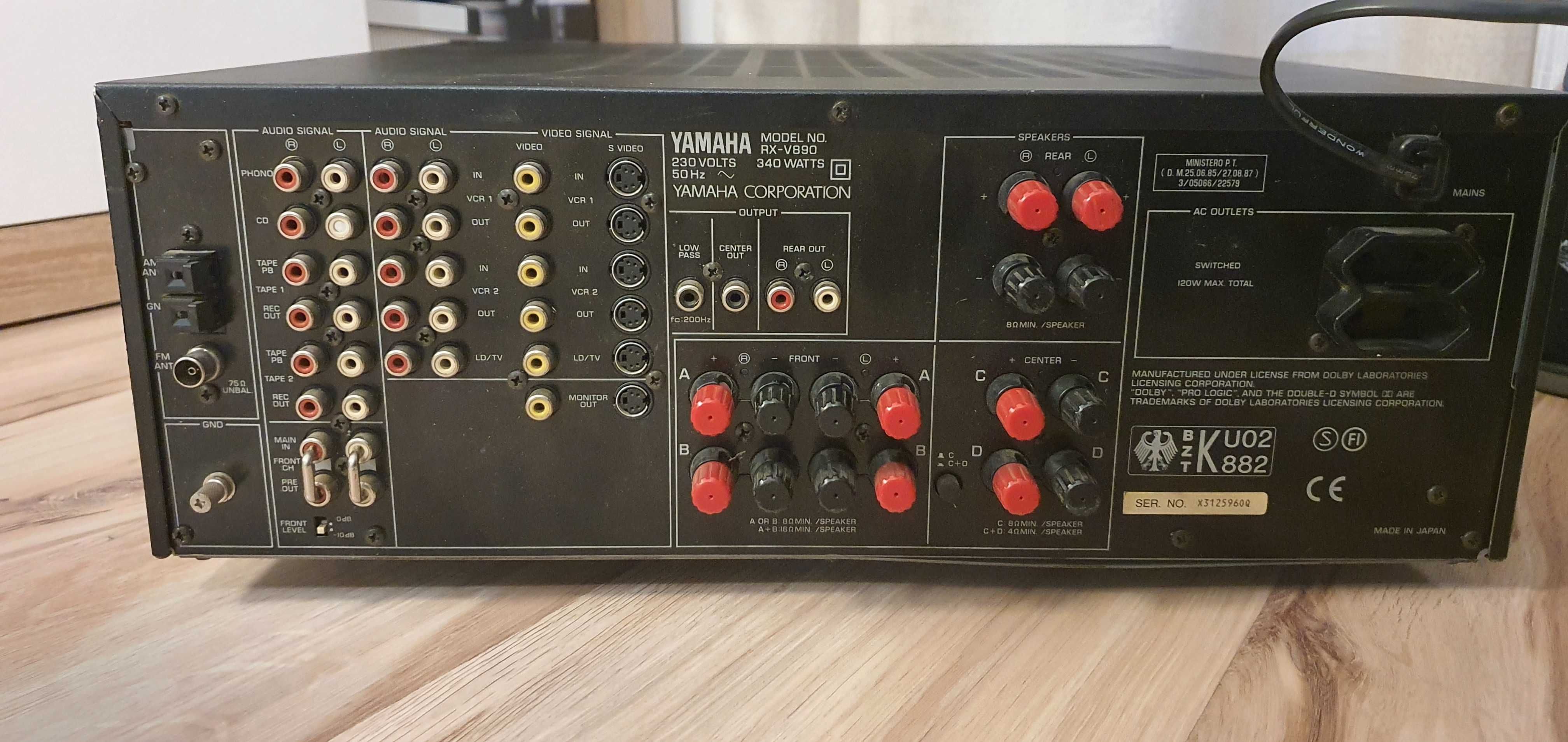 Amplituner kino  Yamaha RX -V890