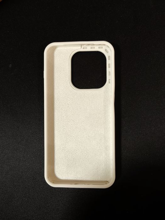 Etui silikonowe do Oppo Find X9 - antyczna biel