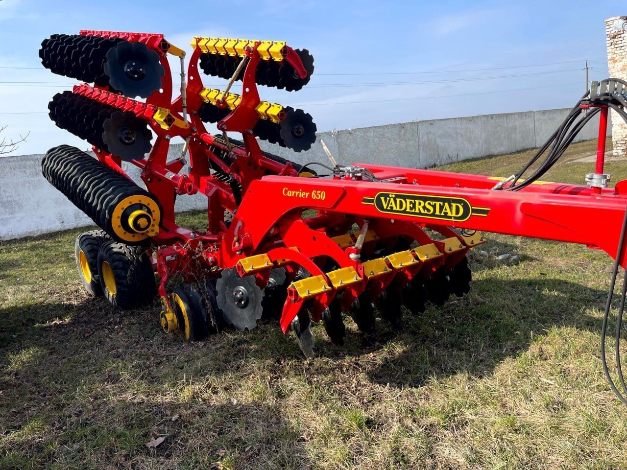 Нова дискова борона  Vaderstad Carrier CR 650
