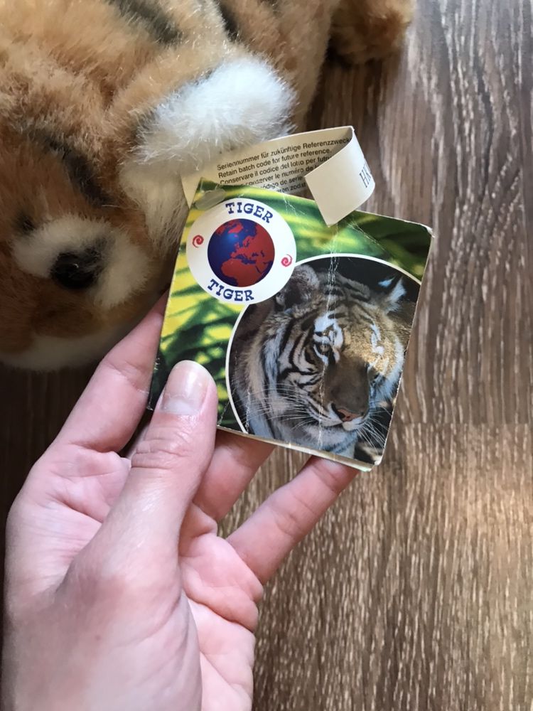 Мяка іграшка тигр мягкая игрушка тигр
