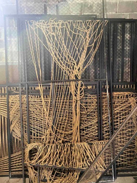 Лофт перегородка  Декоративна для інтер'єру з металу панель