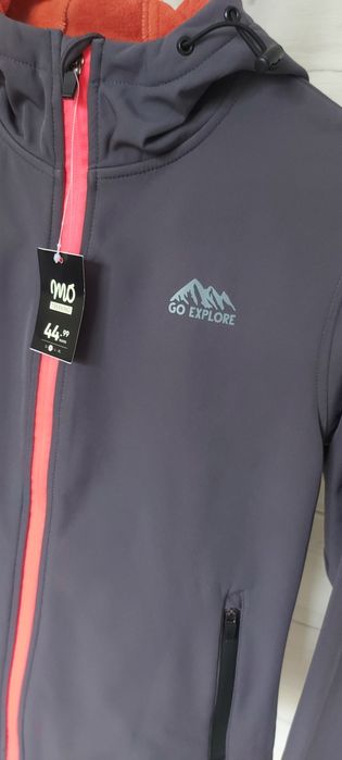 Kurtka damska trekkingowa jesień nowa roz M polar