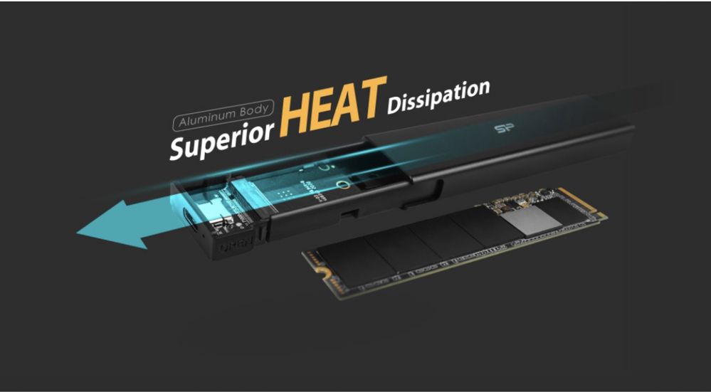 Obudowę na dysk SSD M.2 marki Silicon Power