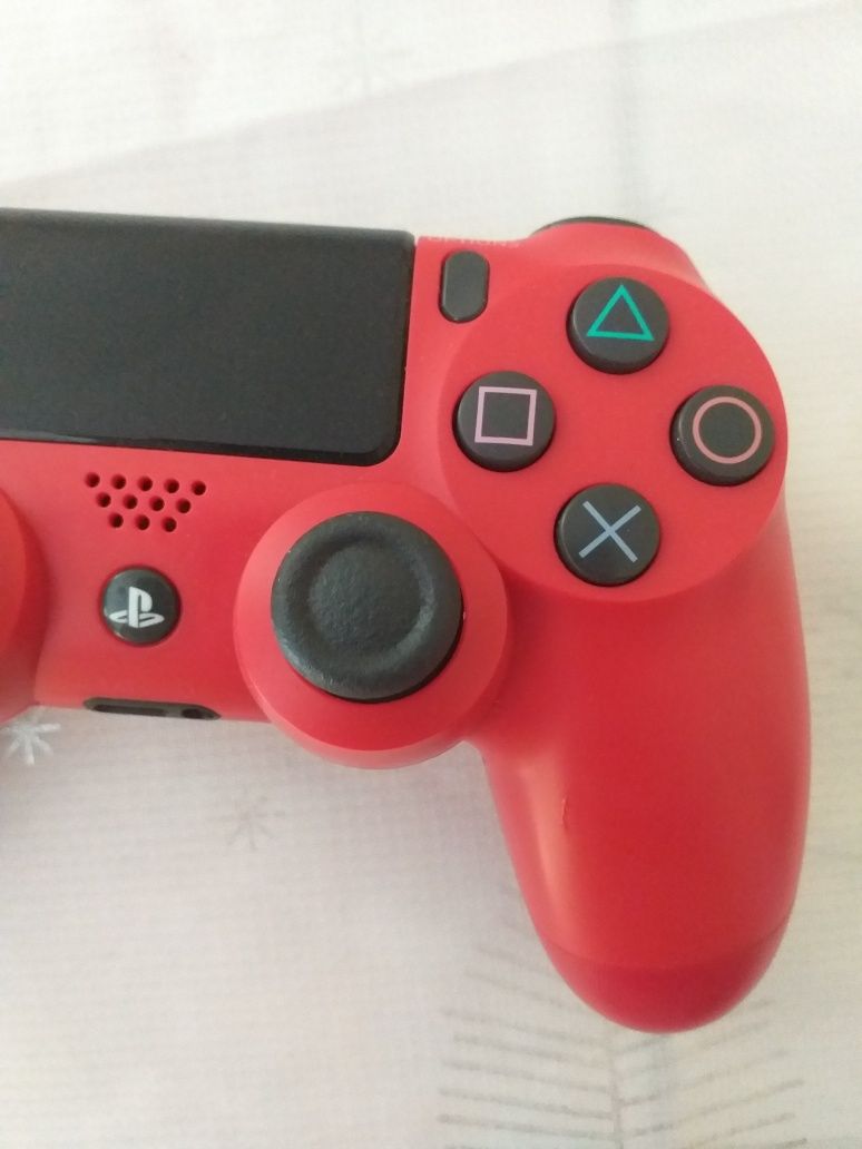 Oryginalny Pad PS4 Sony V2 Czerwony Jak Nowy