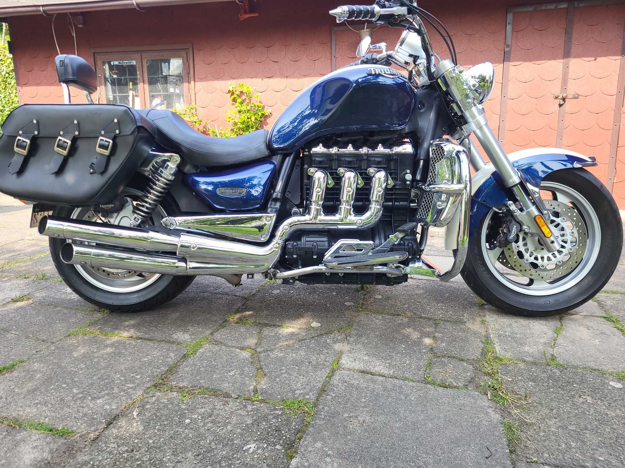Triumpf Rocket 3 Classic z 2006 roku. Pojemność silnika 2300 cm3.