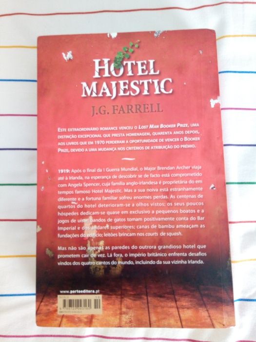 URGENTE - Livro Hotel Magestic - J. G. Farrell