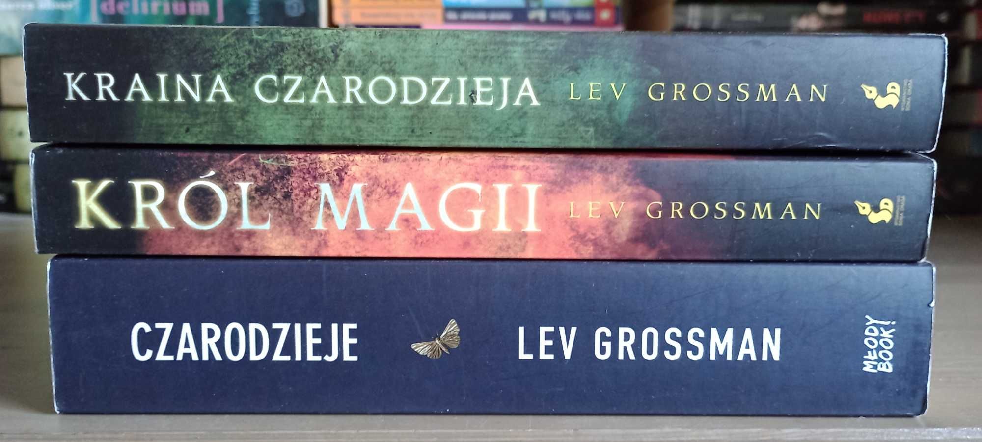 Lev Grossman trylogia Czarodzieje,Król magii,Kraina czarodzieja