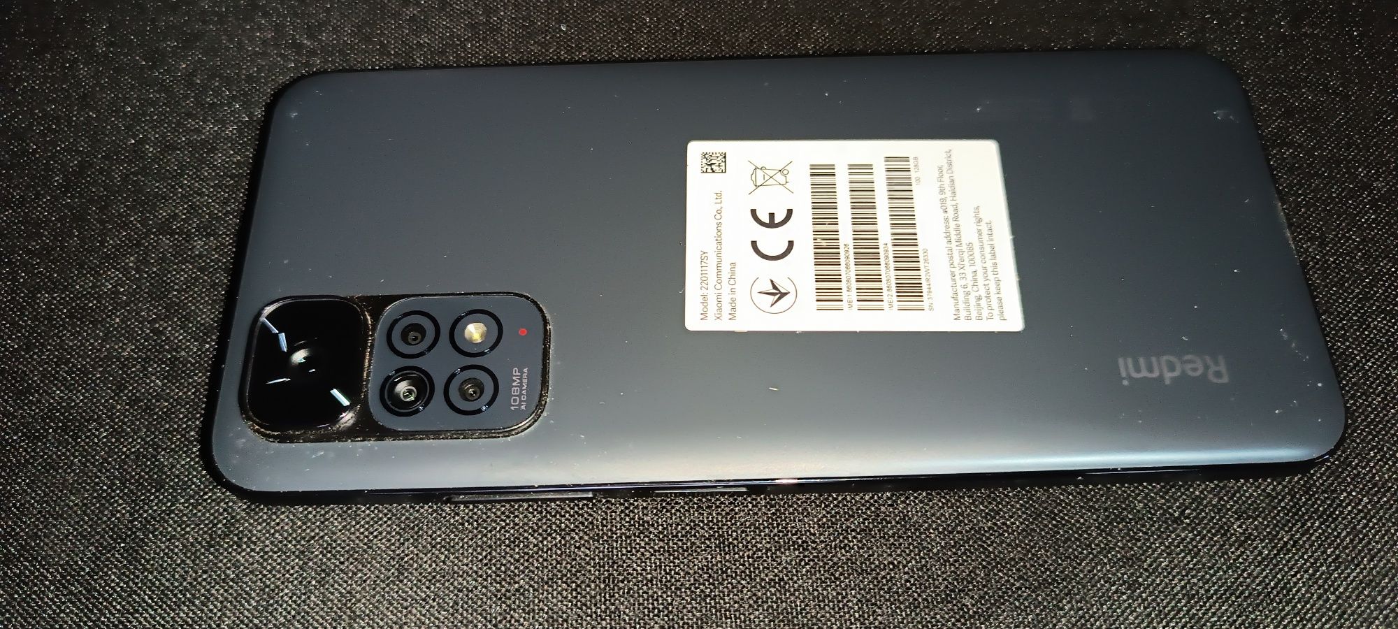 Смартфон Xiaomi Redmi Note 11S 6/128GB Graphite Gray телефон