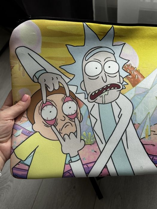Чохол для ноутбука Rick and Morty
