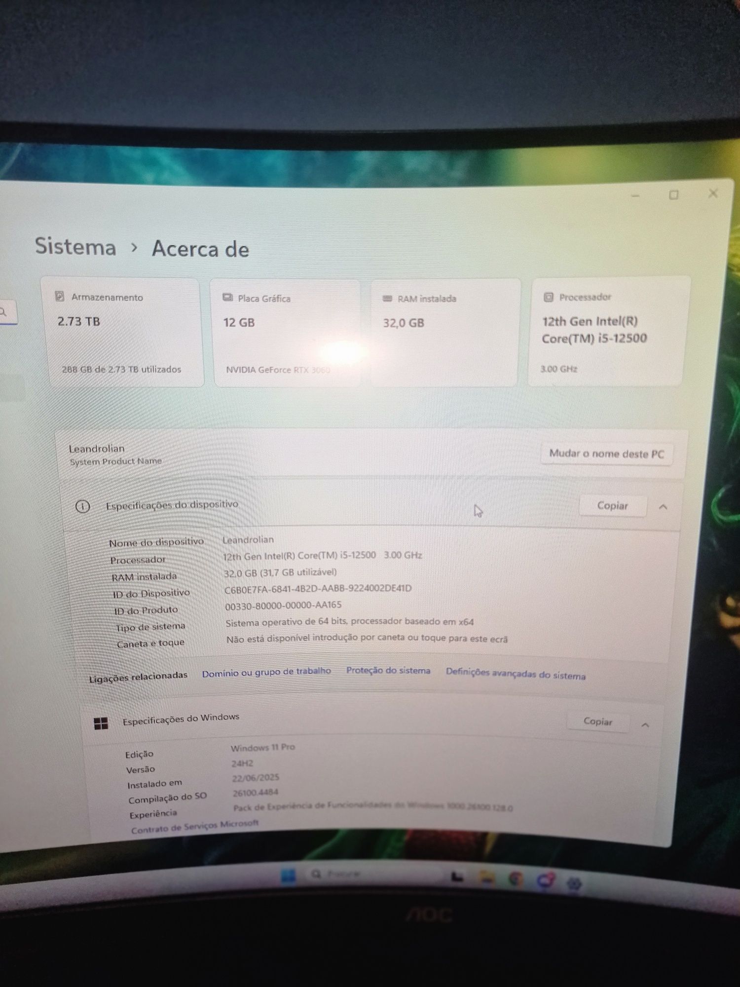 computador gaming