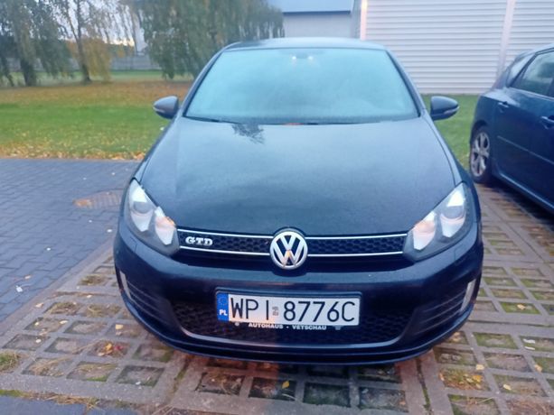 Vw Golf VI GTD 2012r full opcja