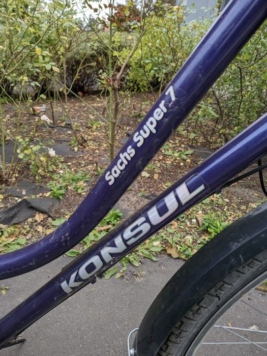 Rower Konsul Sachs Super 7 plus gratisy