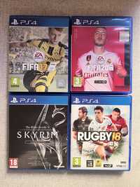 Jogos PS4 - Fifa20, Rugby18