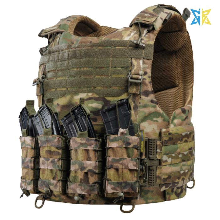 Покращена плитоноска Warmor Gen.4 з 4 підсумками (без плит)