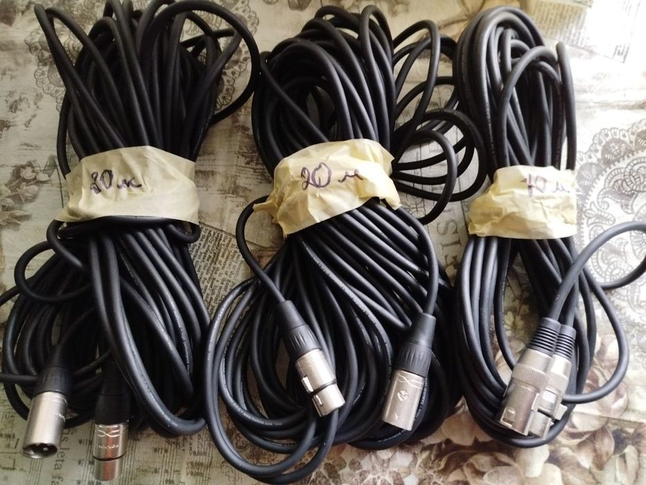 Мікрофонні шнури