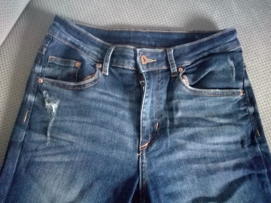 Spodnie jeansy h&m