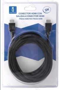 Cabo HDMI com 5mt de comprimento macho- macho