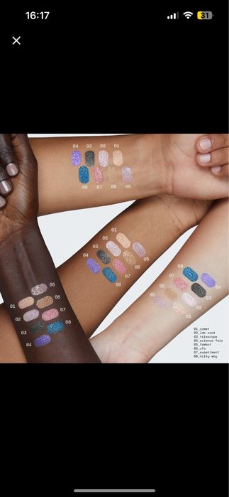 REM Beauty sombras de olhos