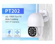 Câmara IP WIFI Vídeo Vigilância * 1080P * PTZ * Visão Noturna * 3MP