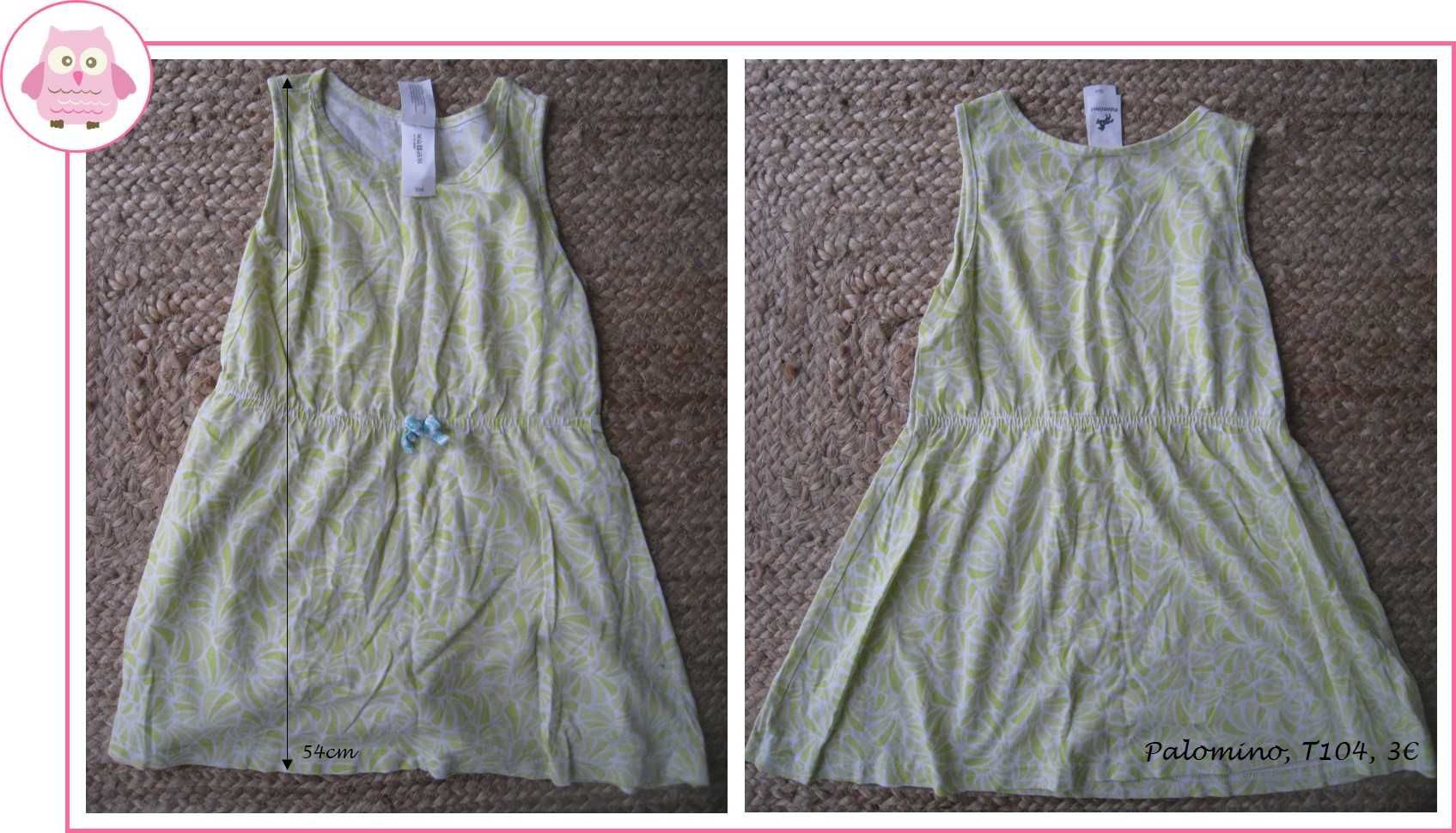 3-4Anos Menina Primavera/Verão - boleros, saias e vestidos