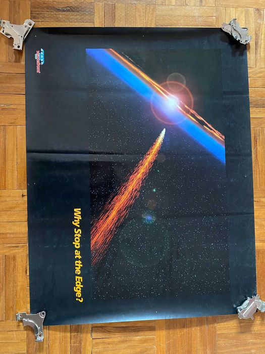 Poster do espaço antigo