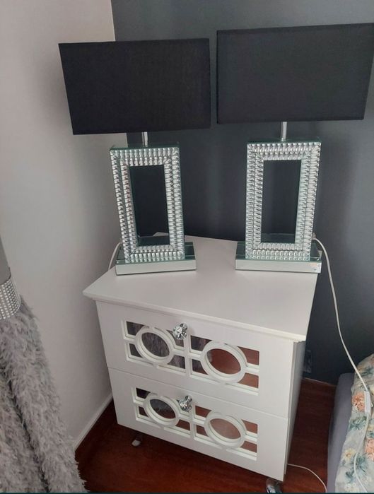 2 Duże Lustrzane Lampy Home You Glamour