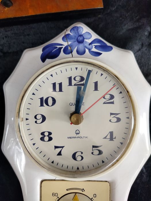 Zegar minutnik fajans Włocławek